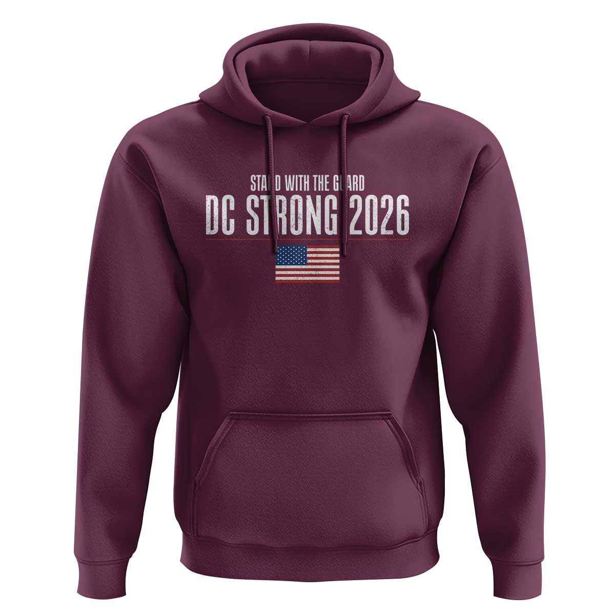 Stand With The Guard Hoodie DC Guardsmen 2026 - Wonder Print Shop