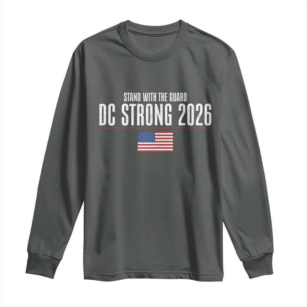 Stand With The Guard Long Sleeve Shirt DC Guardsmen 2026 - Wonder Print Shop