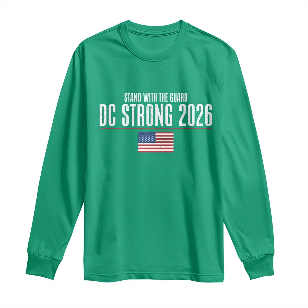 Stand With The Guard Long Sleeve Shirt DC Guardsmen 2026 - Wonder Print Shop