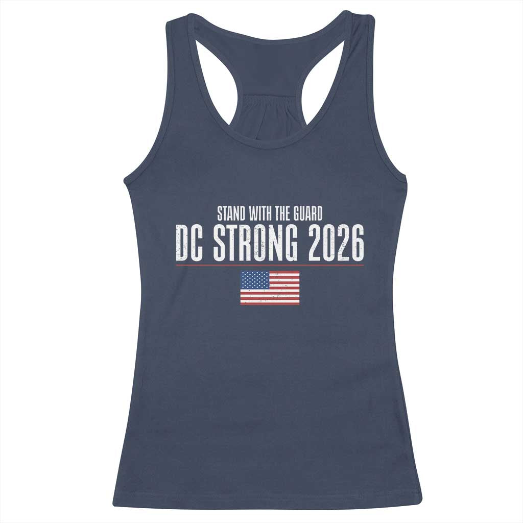 Stand With The Guard Racerback Tank Top DC Guardsmen 2026 - Wonder Print Shop