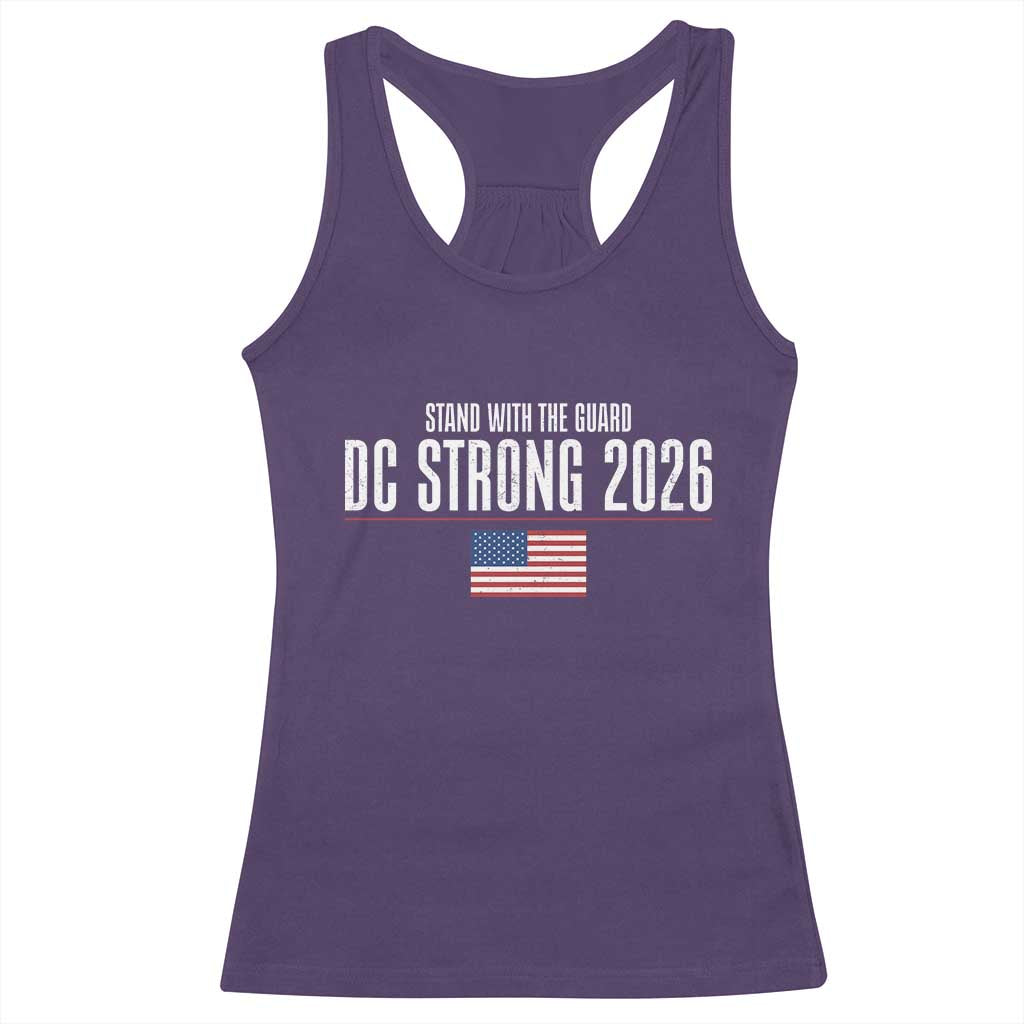Stand With The Guard Racerback Tank Top DC Guardsmen 2026 - Wonder Print Shop