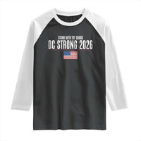 Stand With The Guard Raglan Shirt DC Guardsmen 2026 - Wonder Print Shop