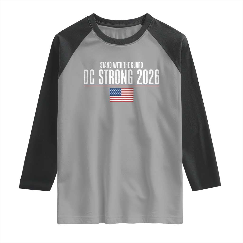 Stand With The Guard Raglan Shirt DC Guardsmen 2026 - Wonder Print Shop