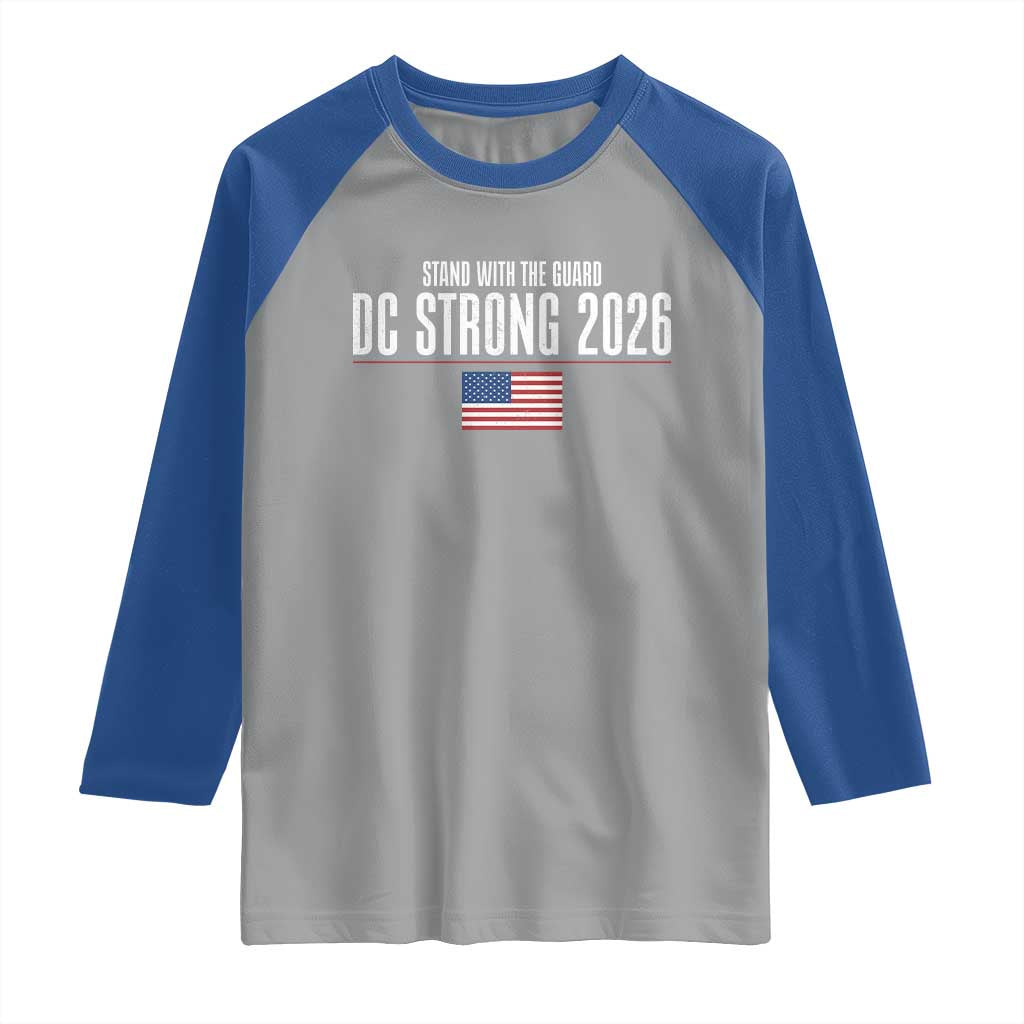 Stand With The Guard Raglan Shirt DC Guardsmen 2026 - Wonder Print Shop