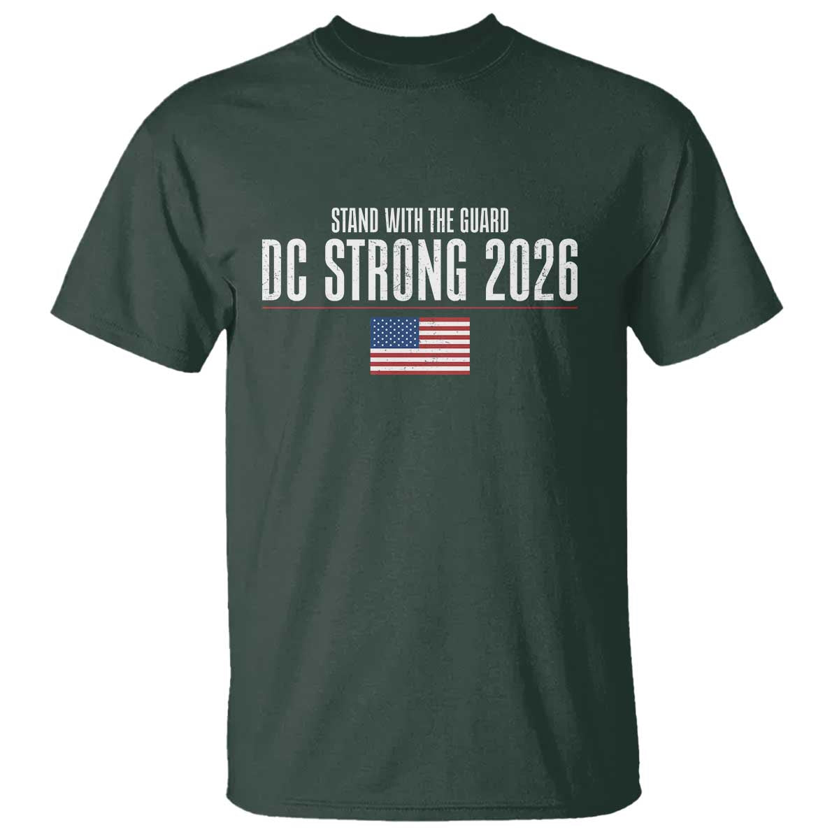 Stand With The Guard T Shirt DC Guardsmen 2026 - Wonder Print Shop