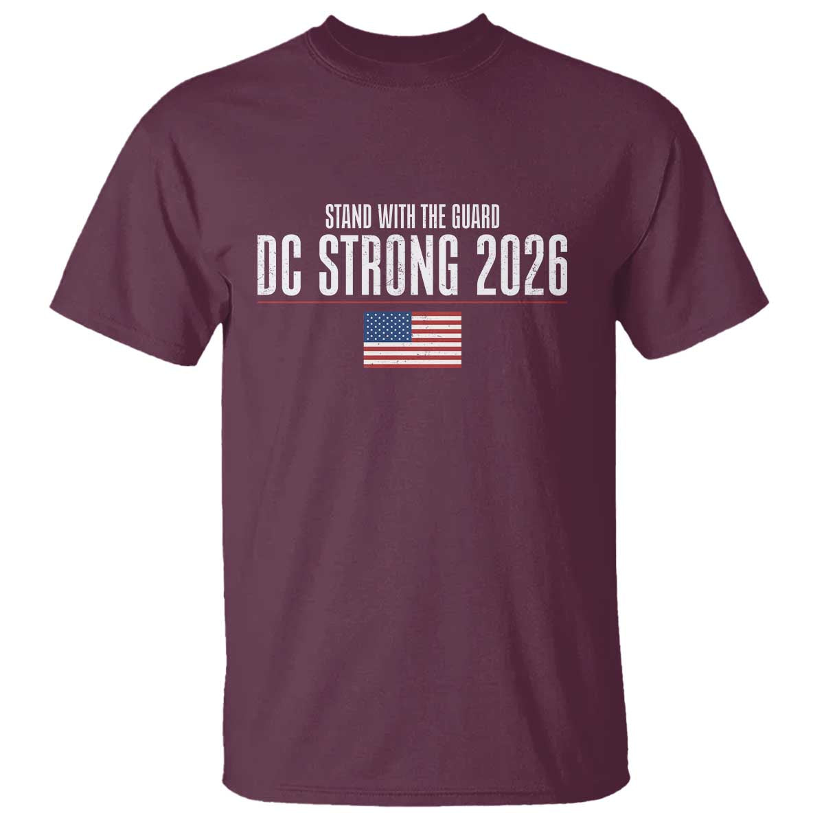 Stand With The Guard T Shirt DC Guardsmen 2026 - Wonder Print Shop