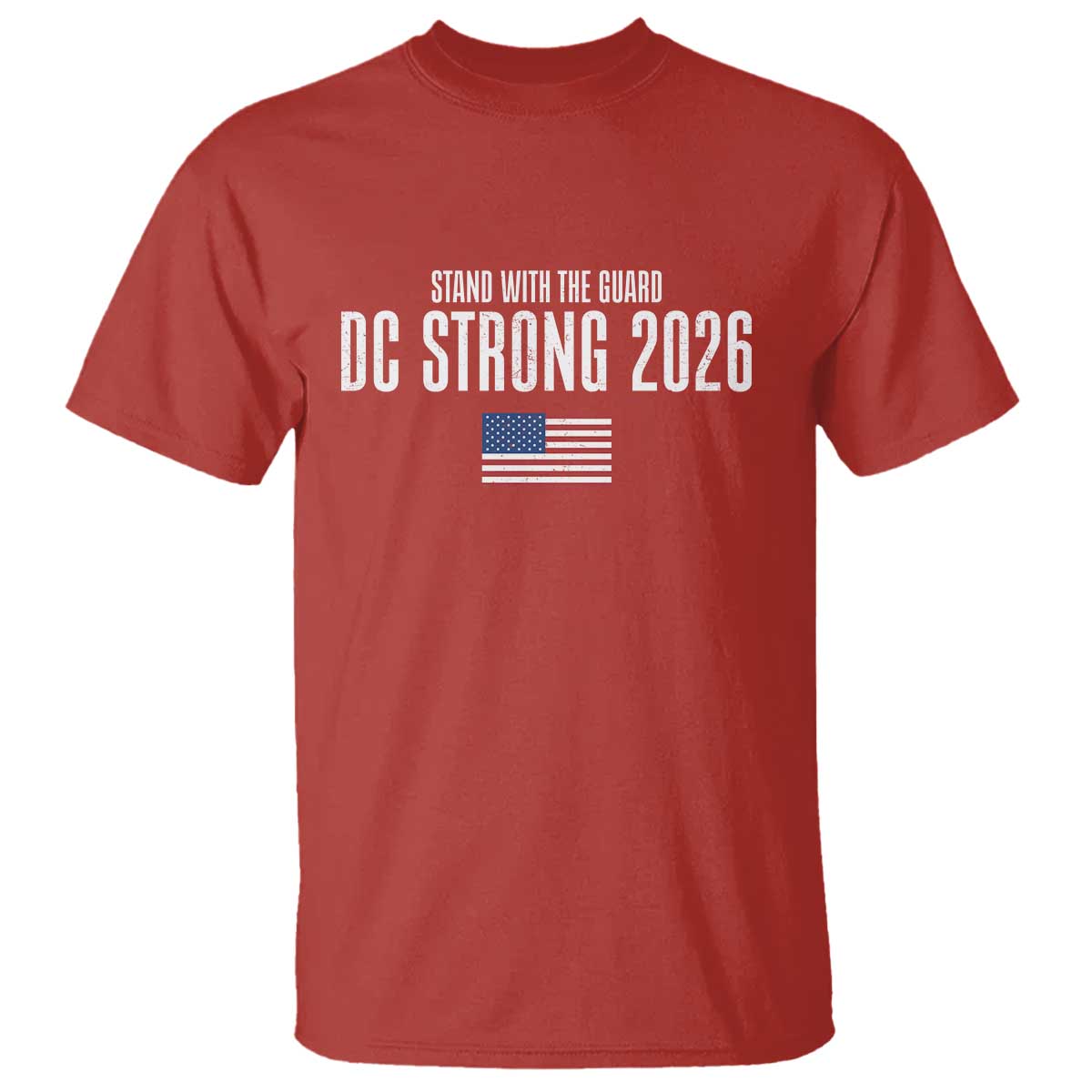 Stand With The Guard T Shirt DC Guardsmen 2026 - Wonder Print Shop