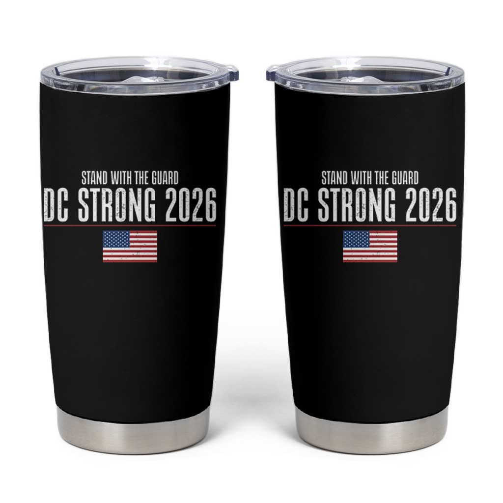 Stand With The Guard Tumbler Cup DC Guardsmen 2026 - Wonder Print Shop