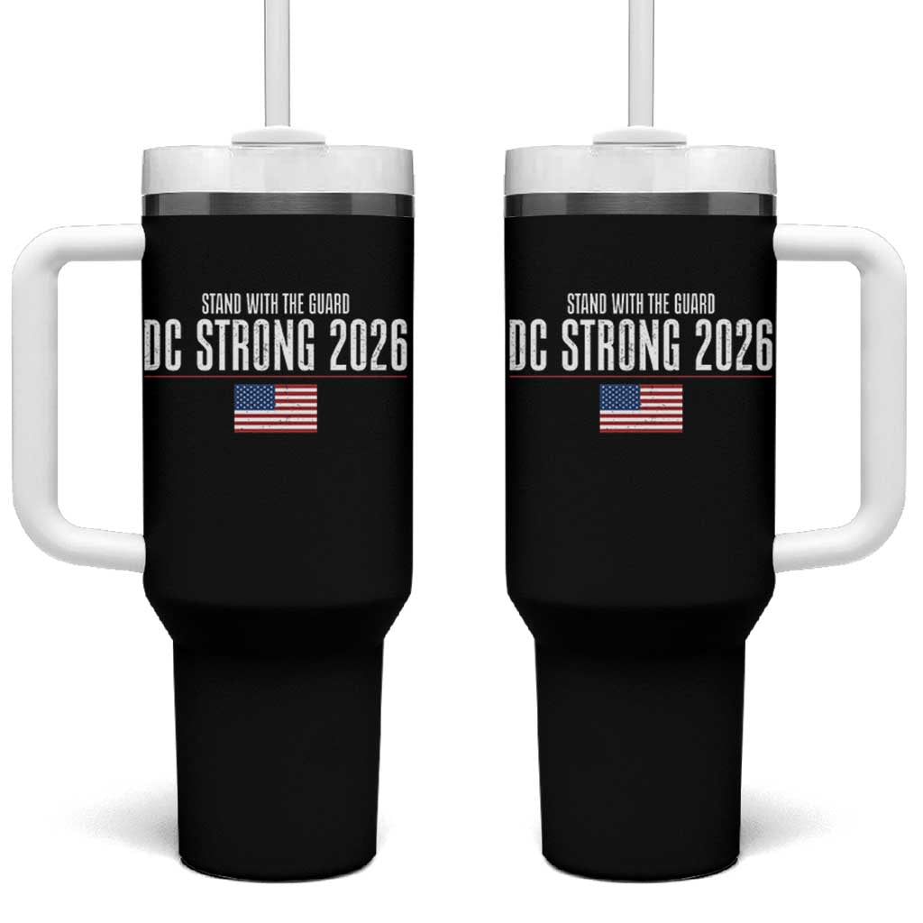Stand With The Guard Tumbler With Handle DC Guardsmen 2026 - Wonder Print Shop