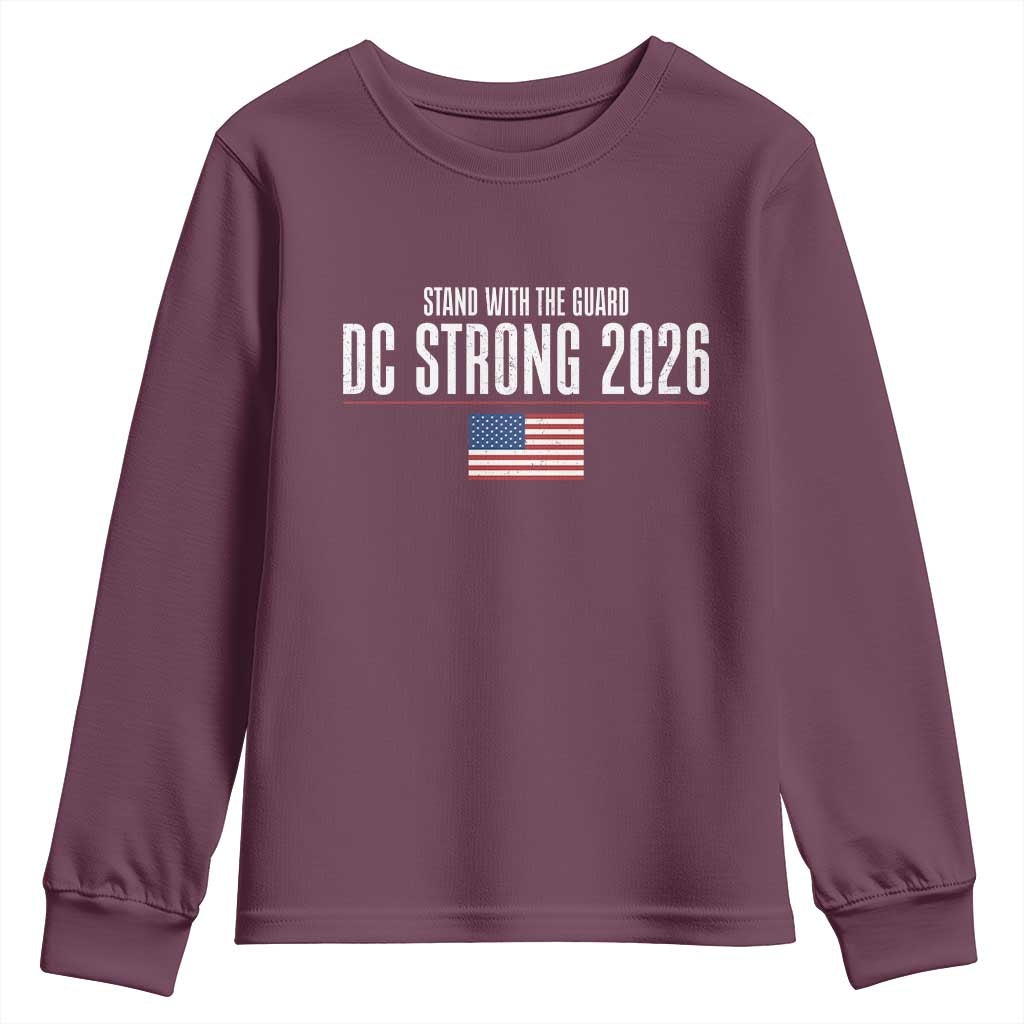 Stand With The Guard Youth Sweatshirt DC Guardsmen 2026 - Wonder Print Shop