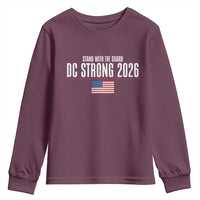 Stand With The Guard Youth Sweatshirt DC Guardsmen 2026 - Wonder Print Shop