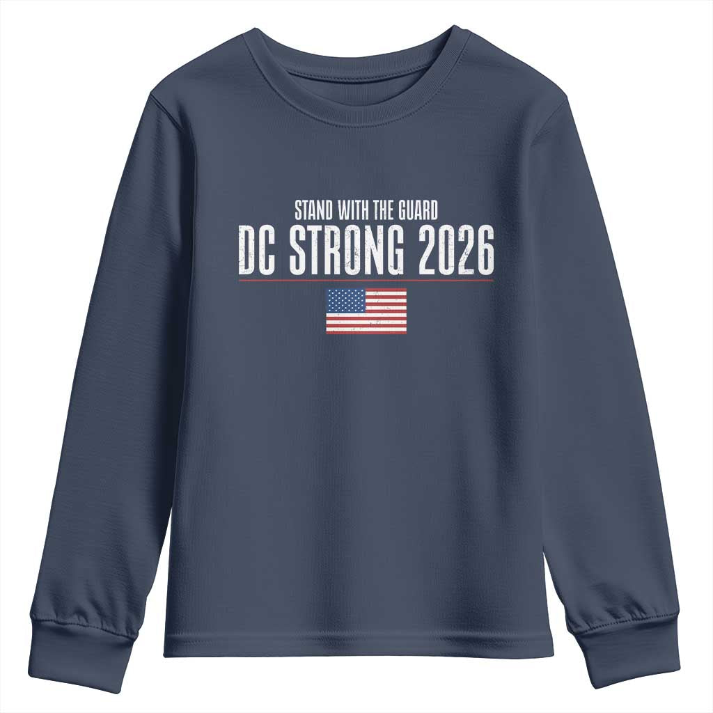 Stand With The Guard Youth Sweatshirt DC Guardsmen 2026 - Wonder Print Shop