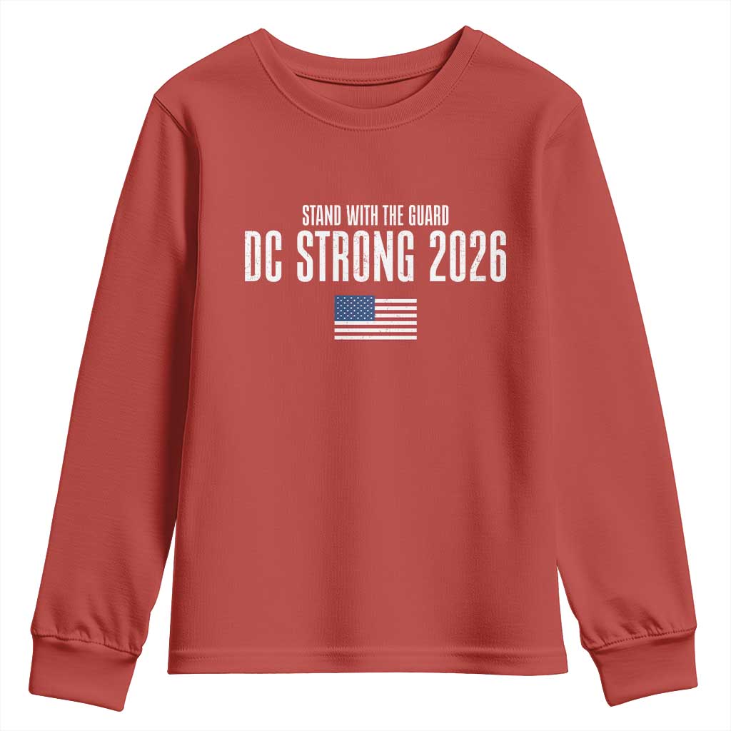 Stand With The Guard Youth Sweatshirt DC Guardsmen 2026 - Wonder Print Shop