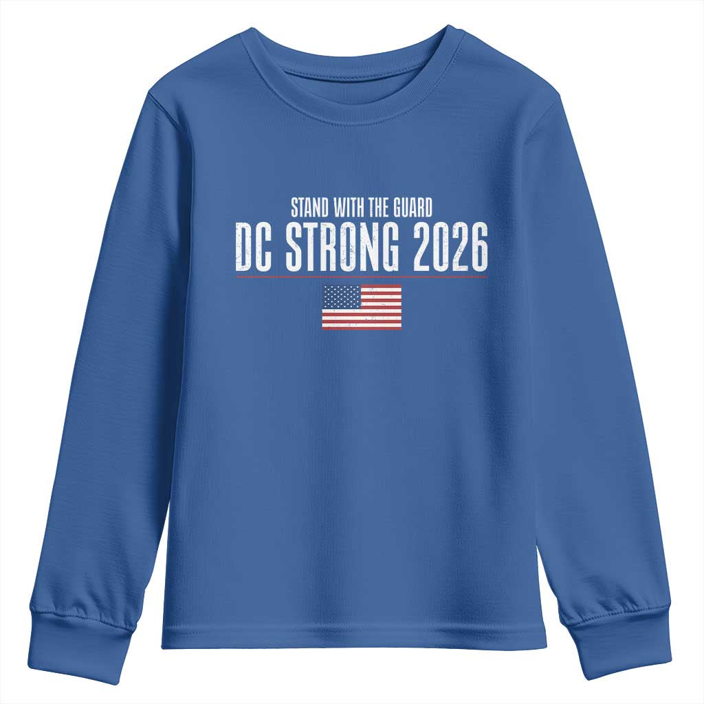 Stand With The Guard Youth Sweatshirt DC Guardsmen 2026 - Wonder Print Shop