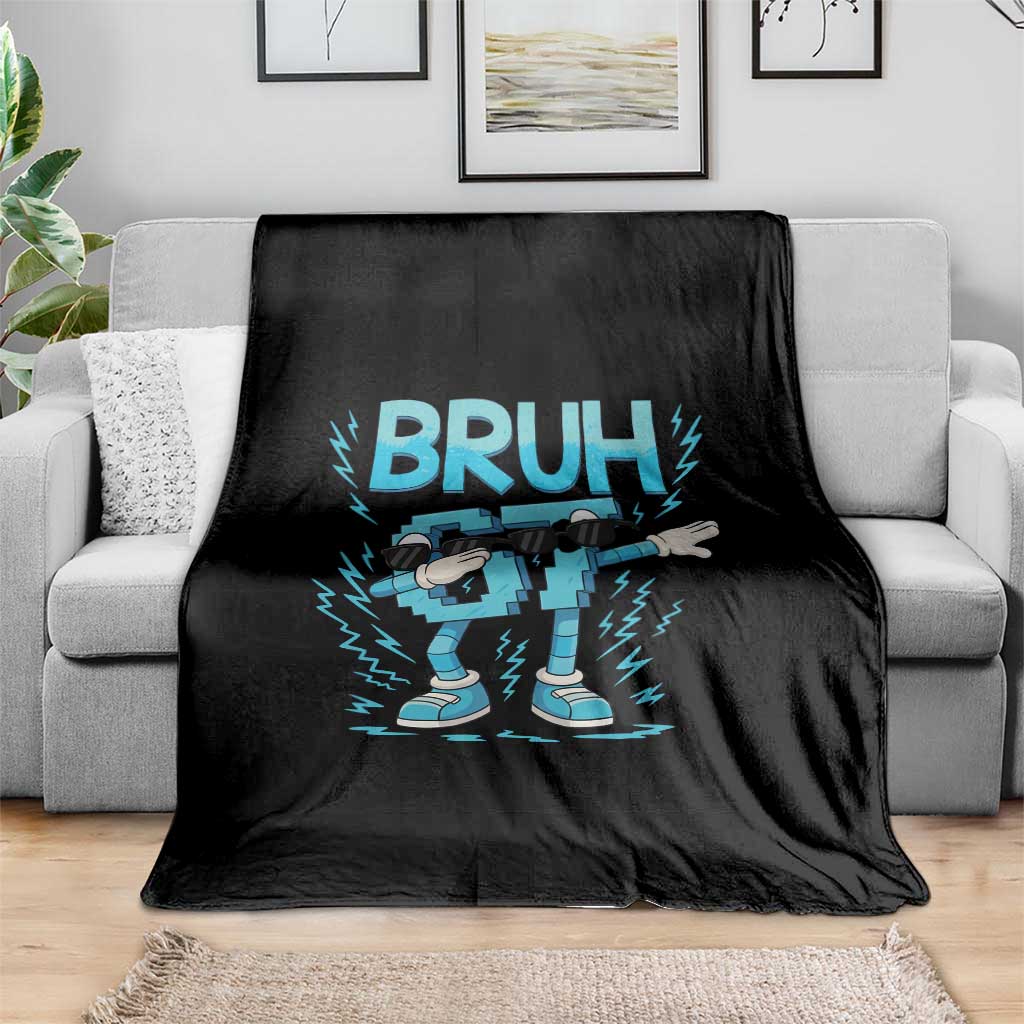 67 Bruh Meme Throw Blanket Funny Six Seven Italian Brainrot - Wonder Print Shop