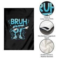 67 Bruh Meme Garden Flag Funny Six Seven Italian Brainrot - Wonder Print Shop