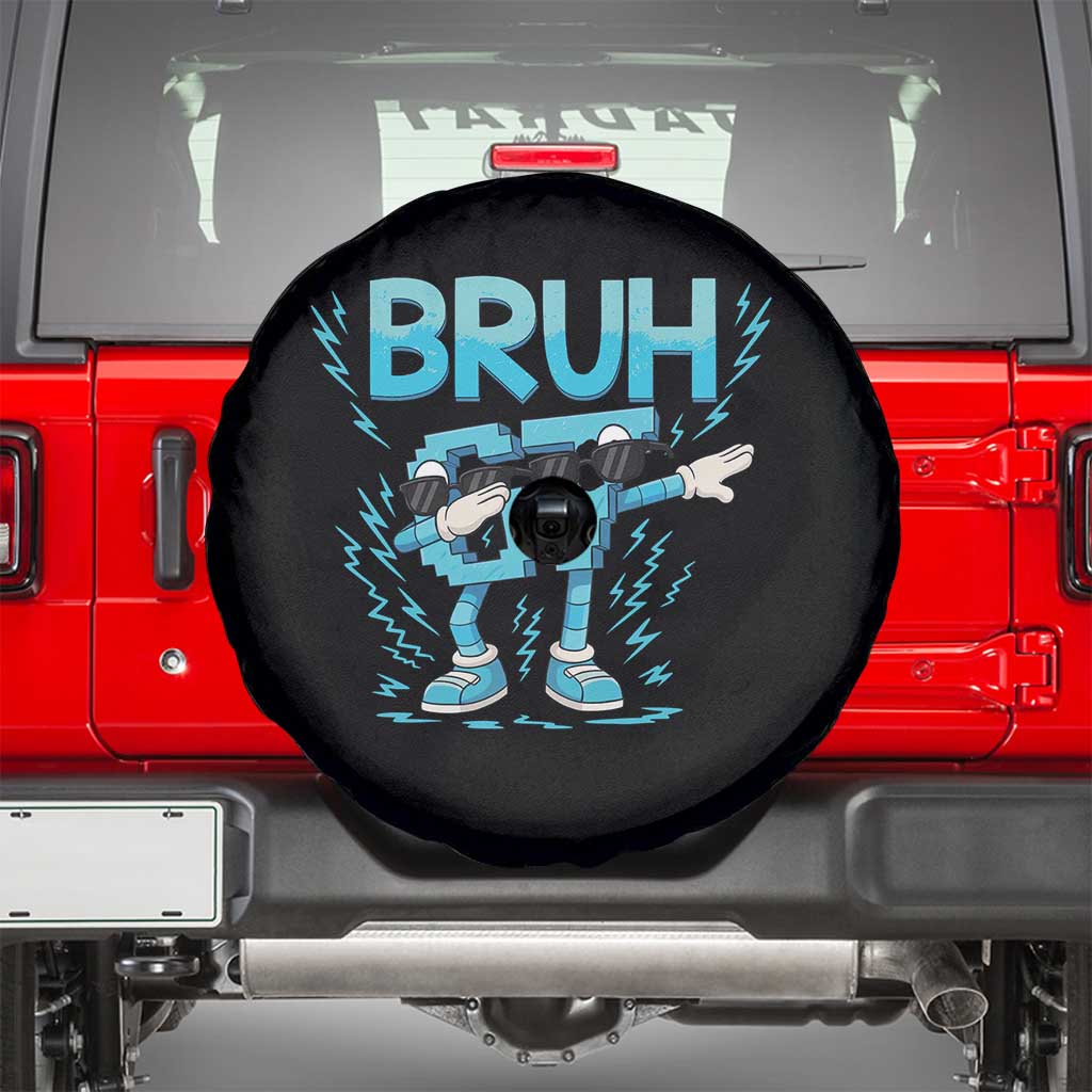 67 Bruh Meme Spare Tire Cover Funny Six Seven Italian Brainrot - Wonder Print Shop