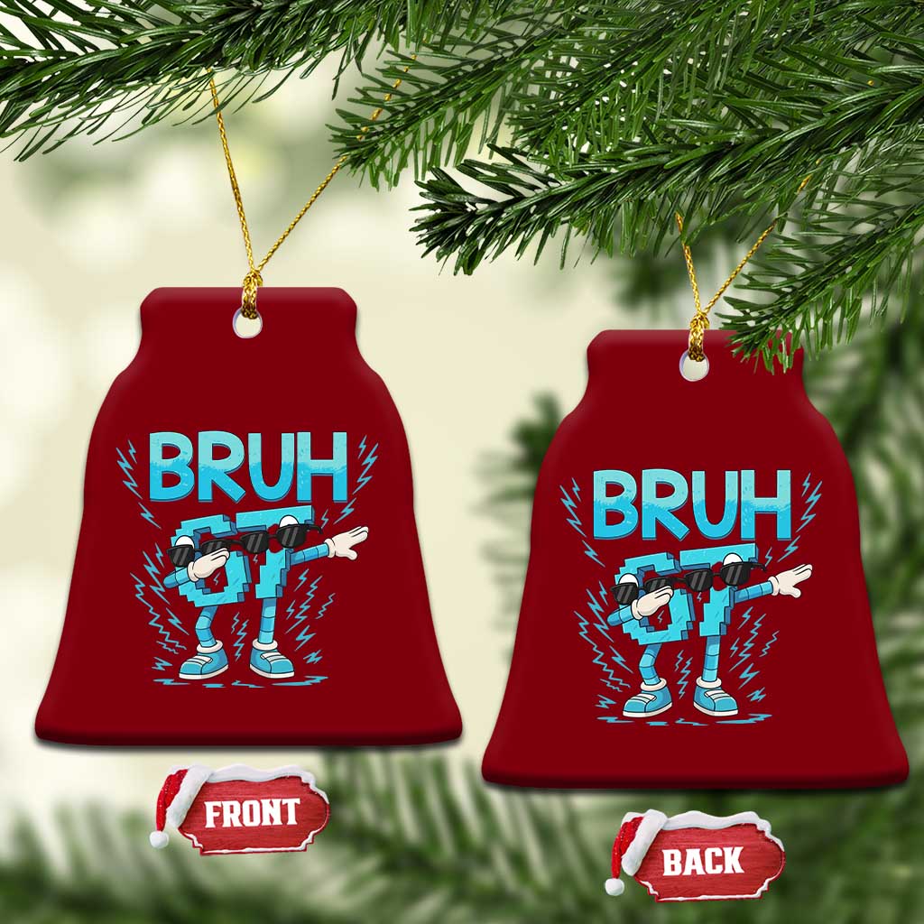 67 Bruh Meme Ceramic Ornament Funny Six Seven Italian Brainrot - Wonder Print Shop