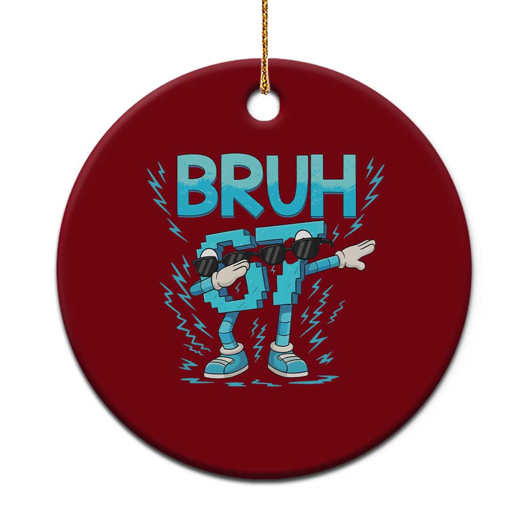 67 Bruh Meme Ceramic Ornament Funny Six Seven Italian Brainrot - Wonder Print Shop