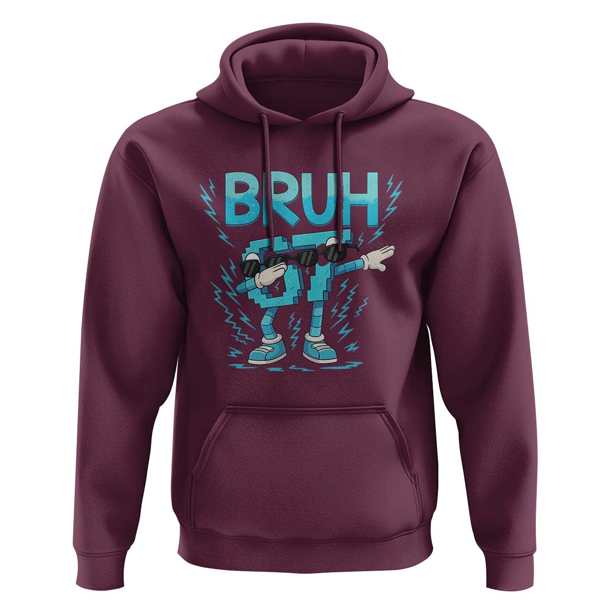 67 Bruh Meme Hoodie Funny Six Seven Italian Brainrot - Wonder Print Shop