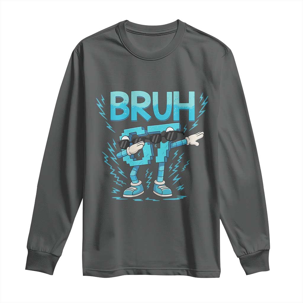67 Bruh Meme Long Sleeve Shirt Funny Six Seven Italian Brainrot - Wonder Print Shop