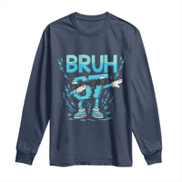 67 Bruh Meme Long Sleeve Shirt Funny Six Seven Italian Brainrot - Wonder Print Shop