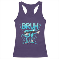 67 Bruh Meme Racerback Tank Top Funny Six Seven Italian Brainrot - Wonder Print Shop