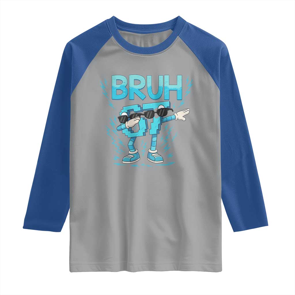67 Bruh Meme Raglan Shirt Funny Six Seven Italian Brainrot - Wonder Print Shop