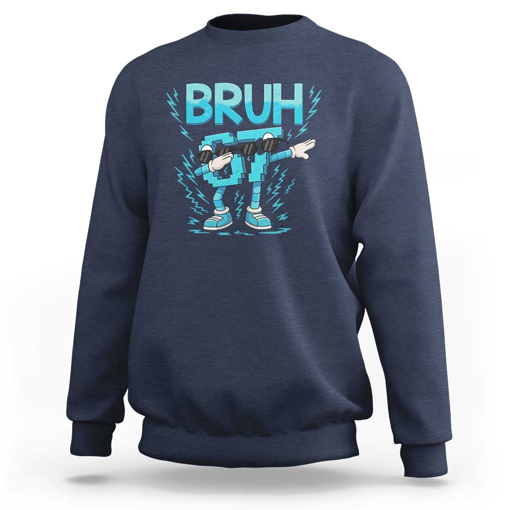 67 Bruh Meme Sweatshirt Funny Six Seven Italian Brainrot - Wonder Print Shop