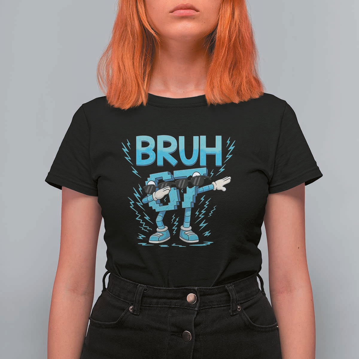 67 Bruh Meme T Shirt For Women Funny Six Seven Italian Brainrot - Wonder Print Shop