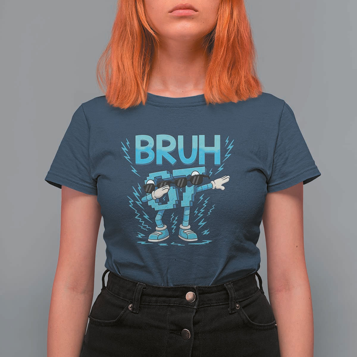 67 Bruh Meme T Shirt For Women Funny Six Seven Italian Brainrot - Wonder Print Shop