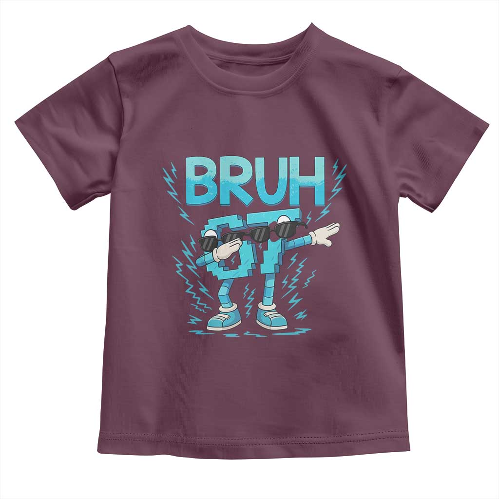 67 Bruh Meme Toddler T Shirt Funny Six Seven Italian Brainrot - Wonder Print Shop