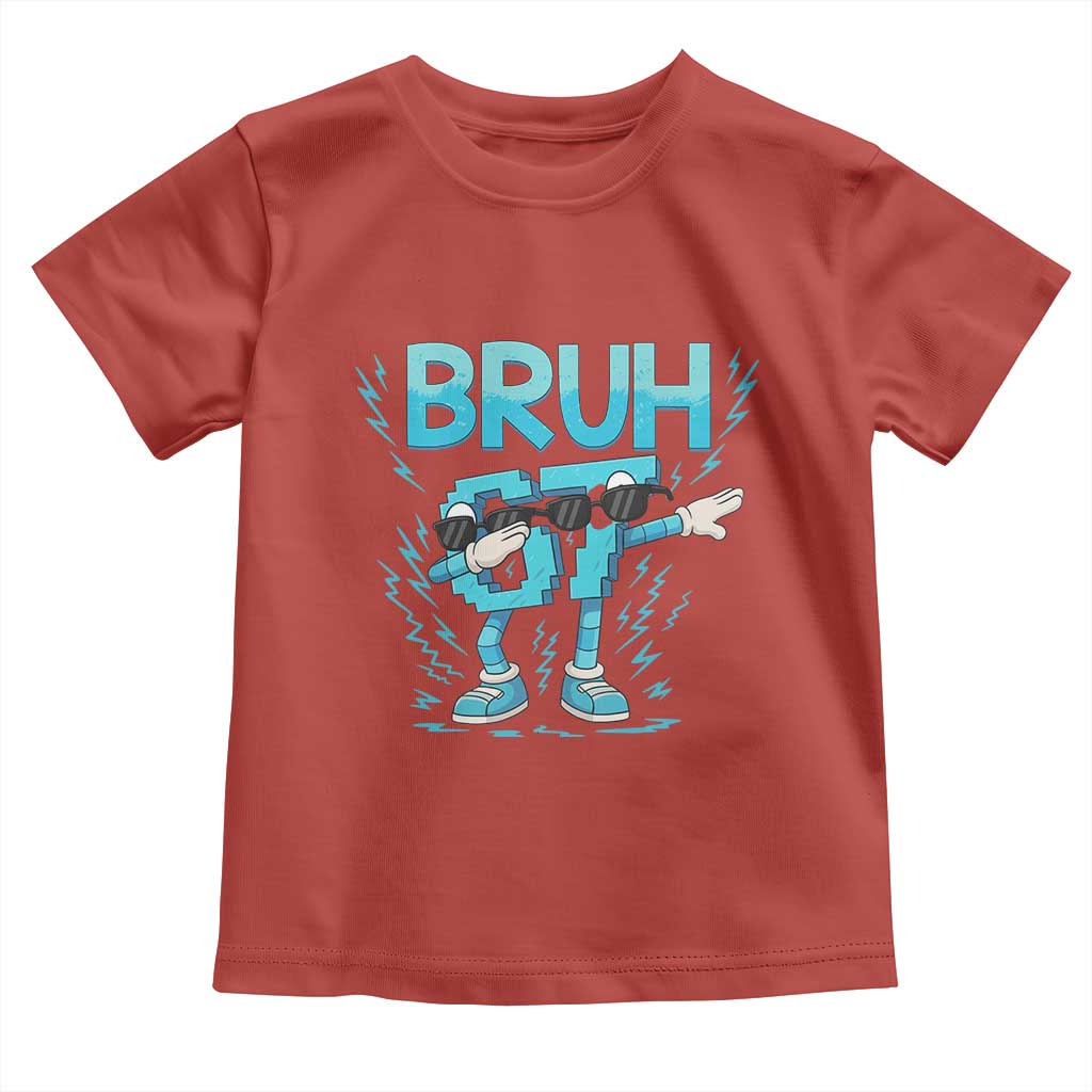 67 Bruh Meme Toddler T Shirt Funny Six Seven Italian Brainrot - Wonder Print Shop