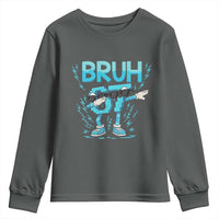 67 Bruh Meme Youth Sweatshirt Funny Six Seven Italian Brainrot - Wonder Print Shop