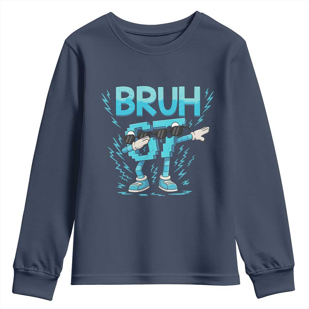 67 Bruh Meme Youth Sweatshirt Funny Six Seven Italian Brainrot - Wonder Print Shop