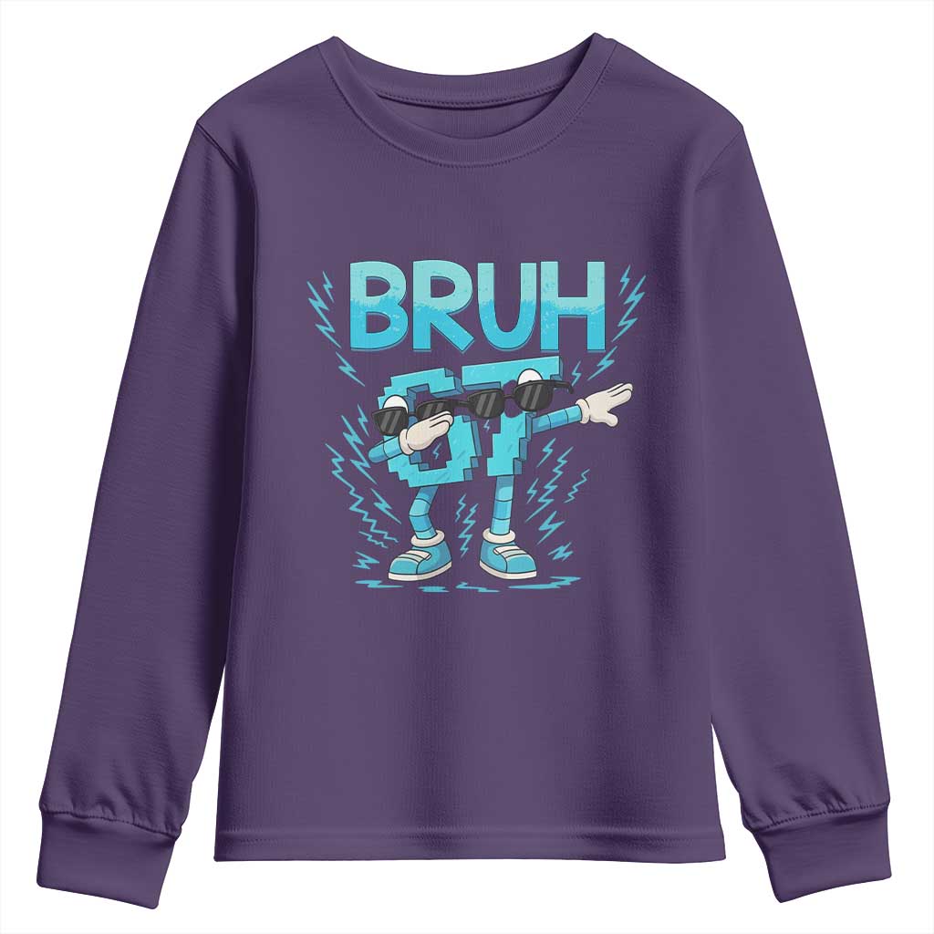 67 Bruh Meme Youth Sweatshirt Funny Six Seven Italian Brainrot - Wonder Print Shop