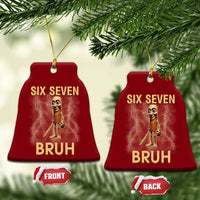 67 Bruh Meme Ceramic Ornament Funny Six Seven Tung Tung Sahur - Wonder Print Shop