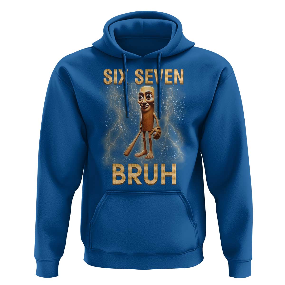 67 Bruh Meme Hoodie Funny Six Seven Tung Tung Sahur - Wonder Print Shop