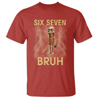 67 Bruh Meme T Shirt Funny Six Seven Tung Tung Sahur - Wonder Print Shop