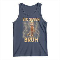 67 Bruh Meme Tank Top Funny Six Seven Tung Tung Sahur - Wonder Print Shop