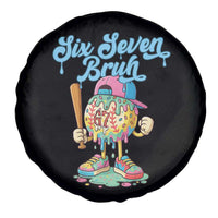 67 Bruh Meme Spare Tire Cover Ice Cream Drip Baseball Sport - Wonder Print Shop