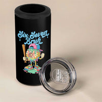 67 Bruh Meme 4 in 1 Can Cooler Tumbler Ice Cream Drip Baseball Sport - Wonder Print Shop