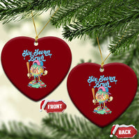 67 Bruh Meme Ceramic Ornament Ice Cream Drip Baseball Sport - Wonder Print Shop