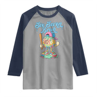 67 Bruh Meme Raglan Shirt Ice Cream Drip Baseball Sport - Wonder Print Shop