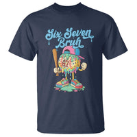67 Bruh Meme T Shirt Ice Cream Drip Baseball Sport - Wonder Print Shop