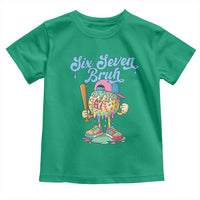 67 Bruh Meme Toddler T Shirt Ice Cream Drip Baseball Sport - Wonder Print Shop