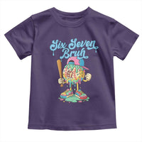 67 Bruh Meme Toddler T Shirt Ice Cream Drip Baseball Sport - Wonder Print Shop