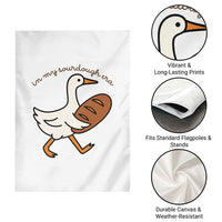 In My Sourdough Era Garden Flag Funny Silly Goose Sourdough - Wonder Print Shop