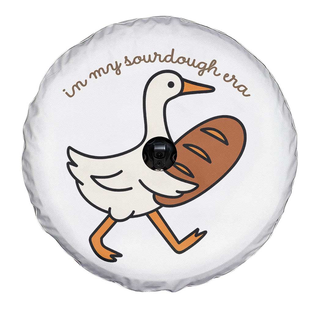 In My Sourdough Era Spare Tire Cover Funny Silly Goose Sourdough - Wonder Print Shop