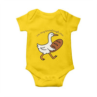 In My Sourdough Era Baby Onesie Funny Silly Goose Sourdough - Wonder Print Shop